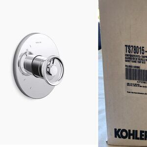 KOHLER TS78015-9-CP Components Rite-Temp shower valve Industrial handle Chrome